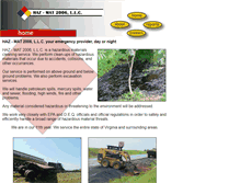Tablet Screenshot of hazmat2006llc.com